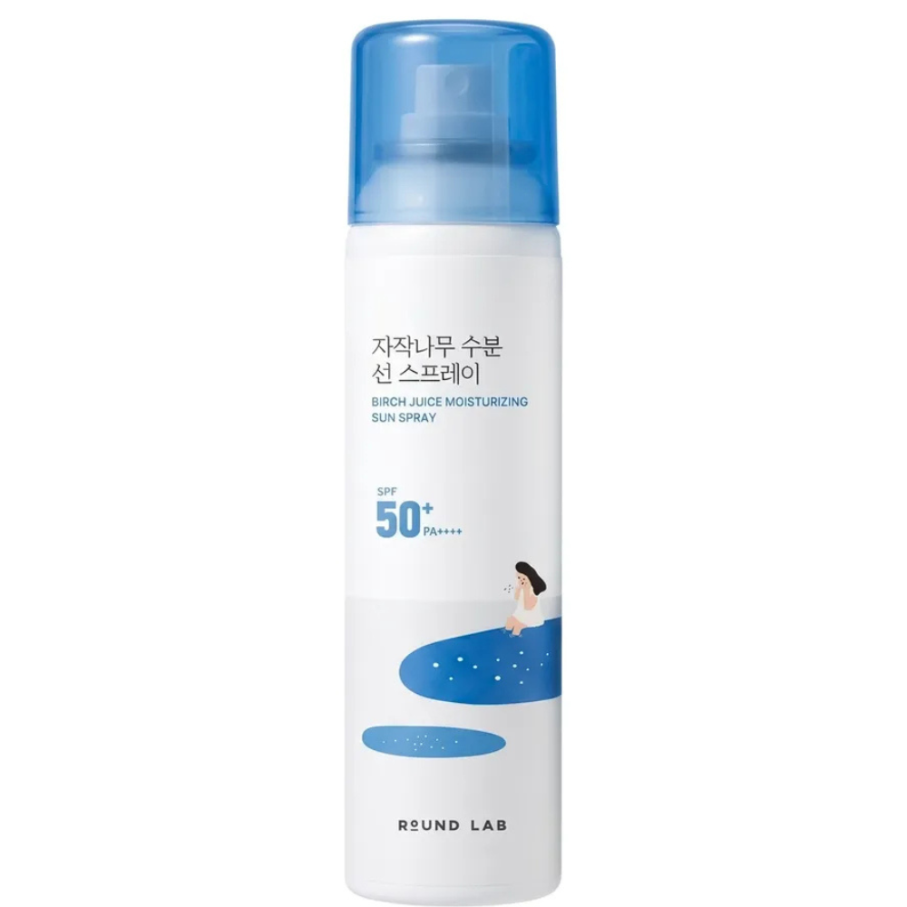 Солнцезащитный спрей Round Lab Birch Juice Moisturizing Sun Spray SPF50+ PA++++ 100мл