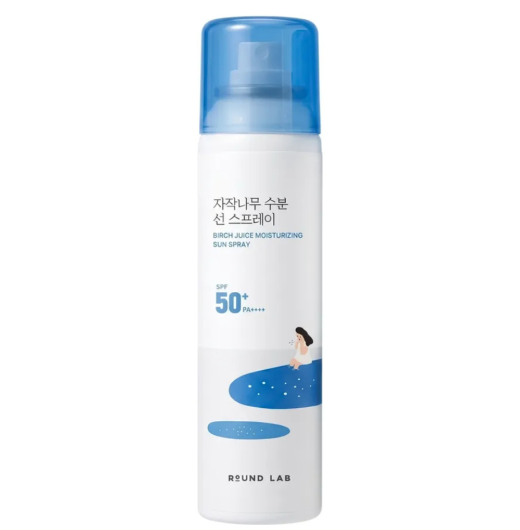 Солнцезащитный спрей Round Lab Birch Juice Moisturizing Sun Spray SPF50+ PA++++ 100мл