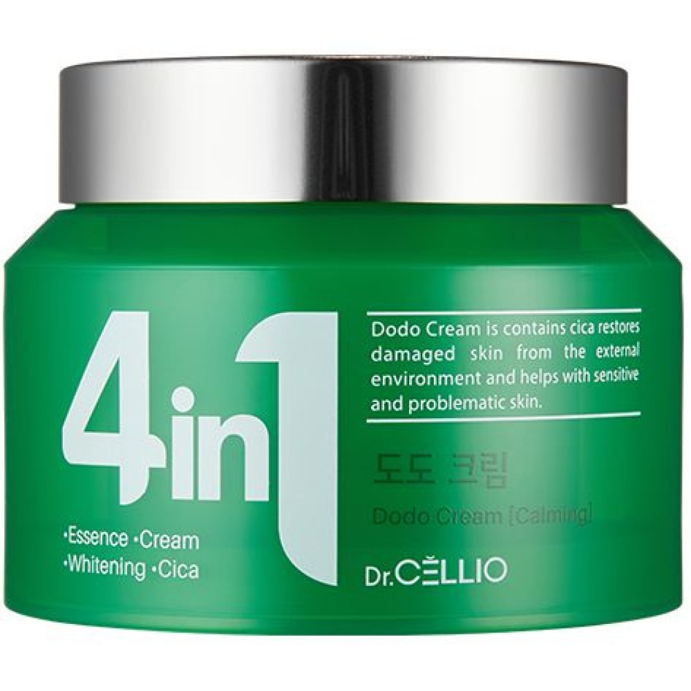 Успокаивающий крем для лица Dr. Cellio Dr.G50 4 in 1 Dodo Cream Cica, 70 мл