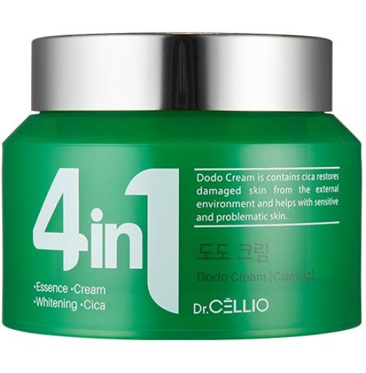 Успокаивающий крем для лица Dr. Cellio Dr.G50 4 in 1 Dodo Cream Cica, 70 мл
