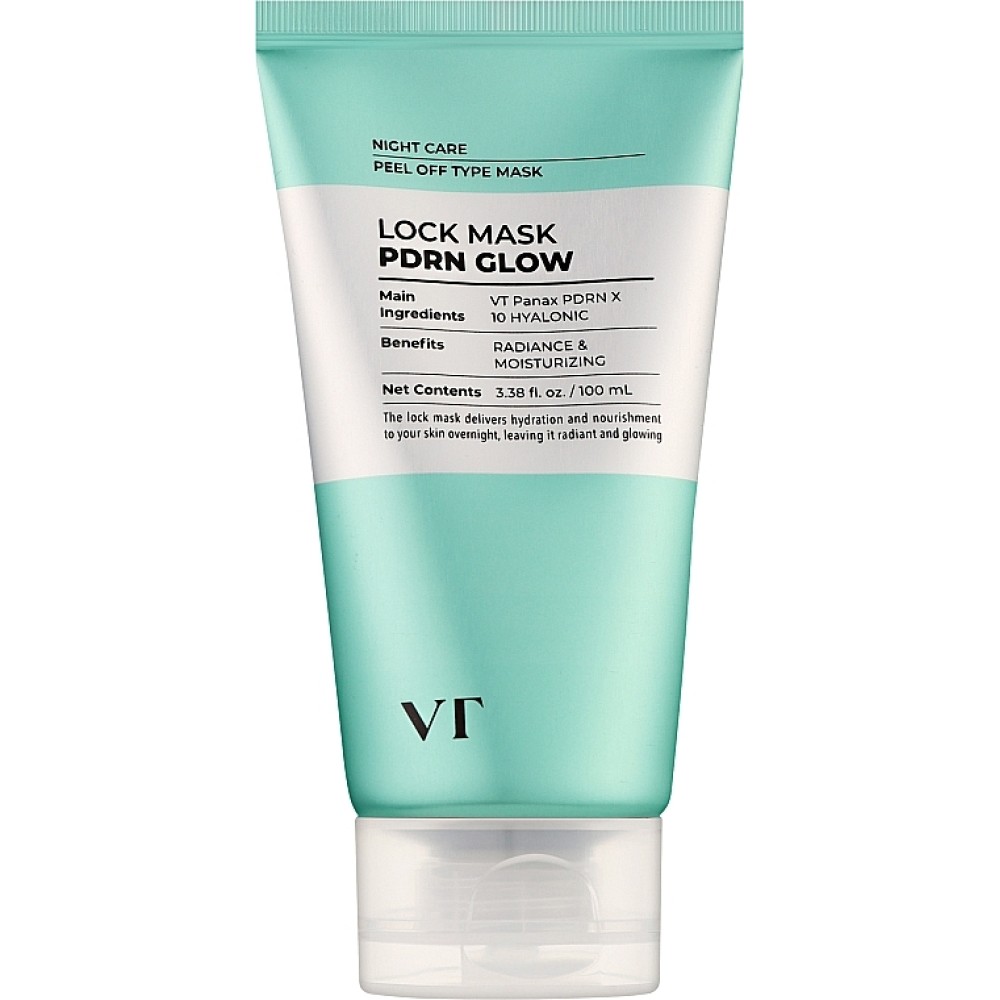 Ночная маска-плёнка для лица VT Cosmetics PDRN Glow Lock Mask, 100 мл