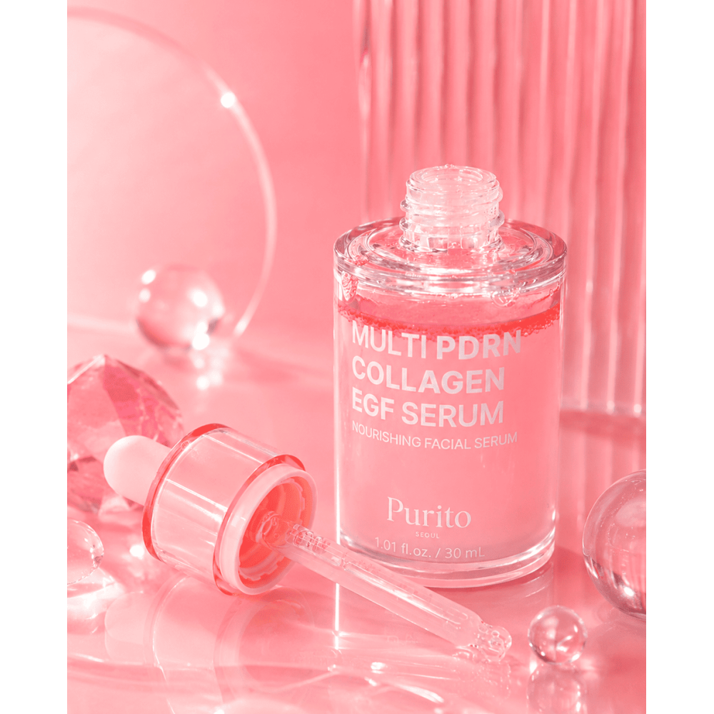 Восстанавливающая сыворотка PURITO Multi PDRN Collagen EGF Serum, 30 мл