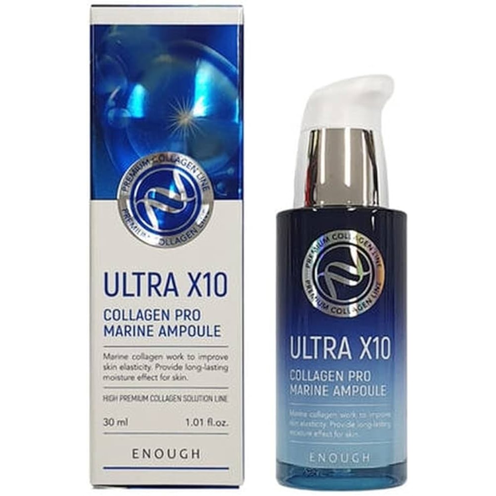 Сыворотка с коллагеном Enough Ultra X10 Collagen Pro Marine Ampoule