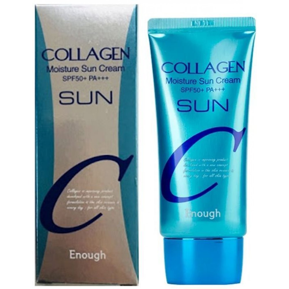 Увлажняющий солнцезащитный крем с коллагеном ENOUGH Collagen Moisture Sun Cream SPF50+ PA+++