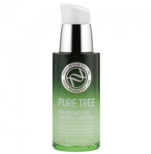 Успокаивающая сыворотка с чайным деревом Enough Pure Tree Balancing Pro Calming Ampoule, 30мл
