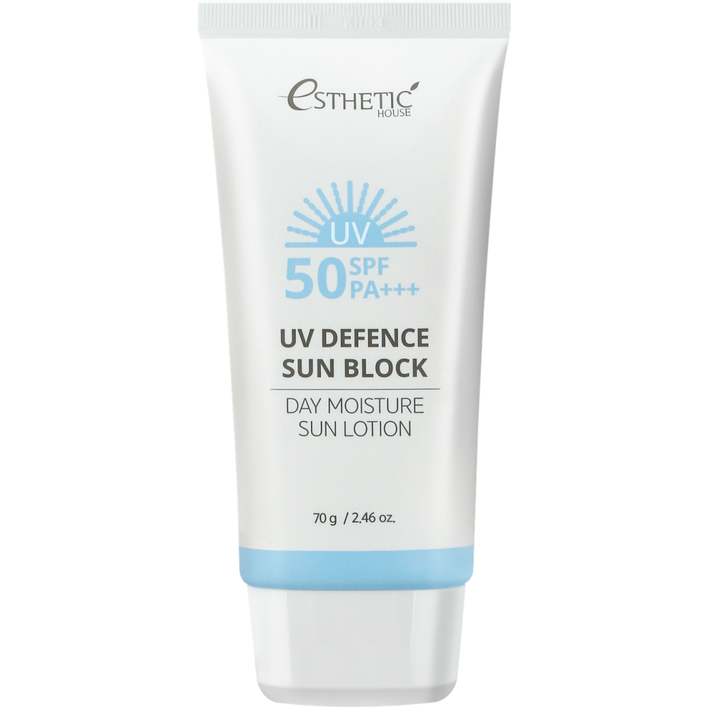 Солнцезащитный лосьон для лица Esthetic House UV Defence Sun Block Day Moisture Sun Lotion, 70 мл Солнцезащитный лосьон для лица Esthetic House UV Defence Sun Block Day Moisture Sun Lotion, 70 мл