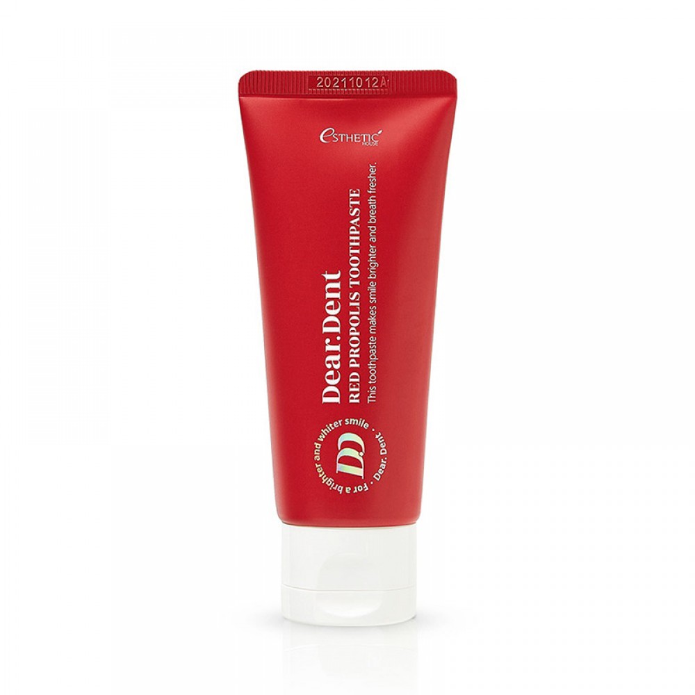 Esthetic House Паста зубная с добавлением прополиса - Dear.dent red propolis toothpaste, 80г