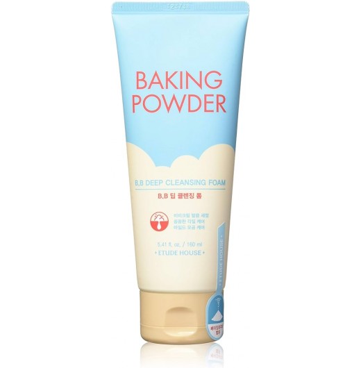 Пенка для умывания очищающая пенка с содой для снятия Etude House Baking Powder BB Deep Cleansing Foam, 160 мл