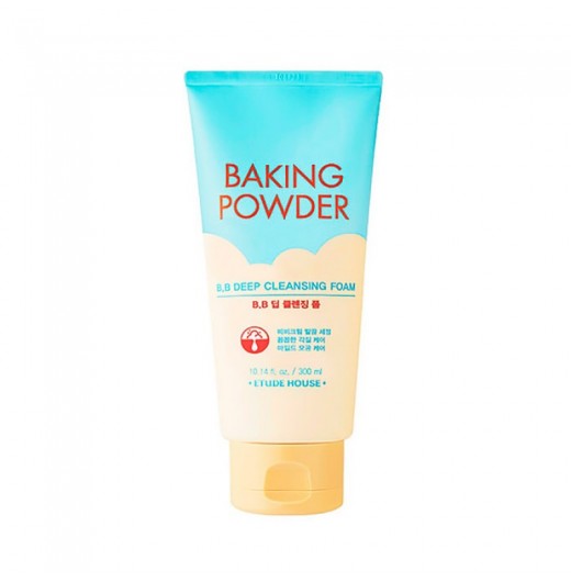 Пенка для умывания очищающая пенка с содой для снятия Etude House Baking Powder BB Deep Cleansing Foam, 120 мл