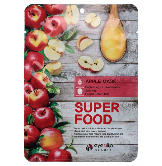 Тканевая маска c экстрактом яблока Eyenlip Superfood Apple