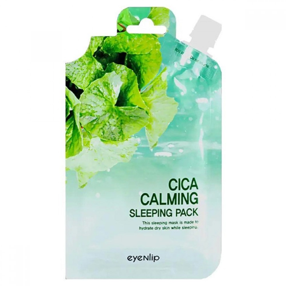 Ночная маска для лица с центеллой азиатской Eyenlip Cica Calming Sleeping Pack, 25 гр.