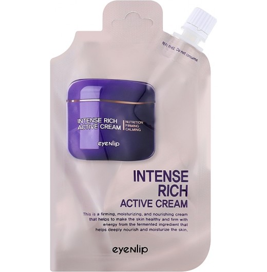 Крем для лица с экстрактом ферментированных соевых бобов EYENLIP Intense Rich Active Cream, 25гр