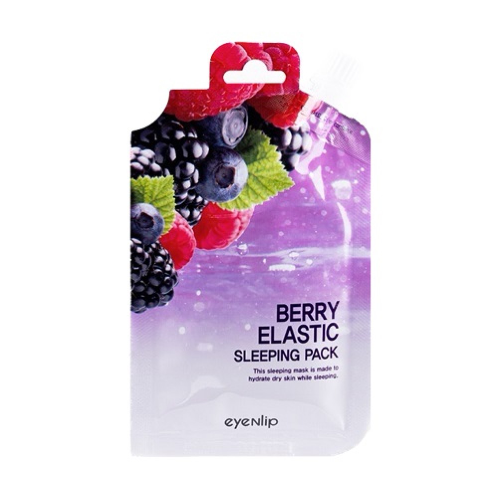 Ночная маска для повышения эластичности кожи Eyenlip Berry Elastic Sleeping Pack, 25 гр.
