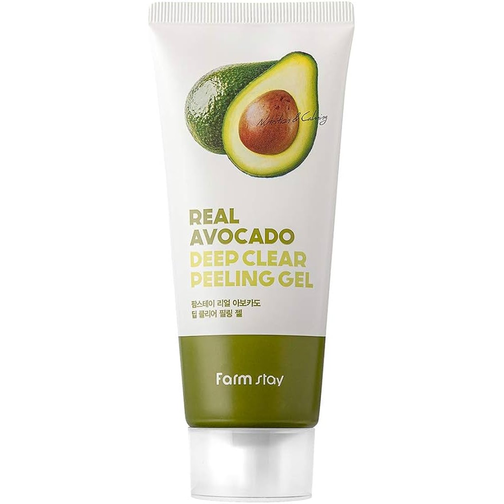 Пилинг-гель с экстрактом авокадо  FarmStay Real Avocado Deep Clear Peeling Gel, 100мл