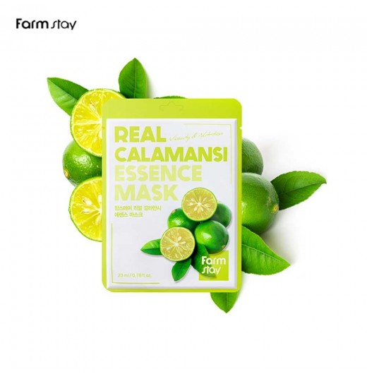 Тканевая маска для лица Farmstay Real Calamansi Essence Mask