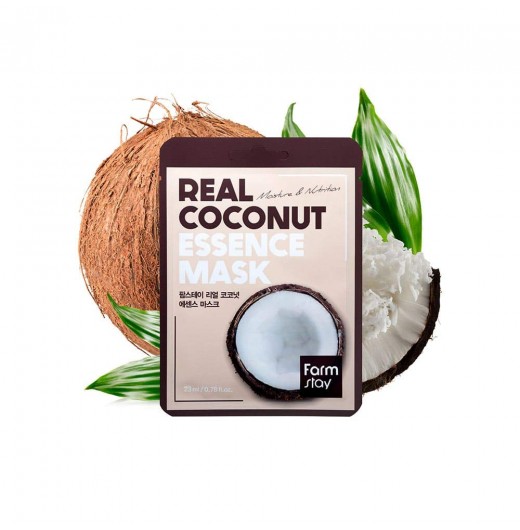 Тканевая маска с экстрактом кокоса Farmstay Real Coconut Essence Mask