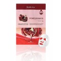 Тканевая маска для лица омолаживающая FarmStay Visible Difference Pomegranate Mask Pack