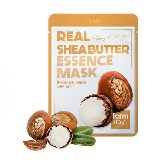 Тканевая маска с маслом ши FarmStay Real Shea Butter Essence Mask