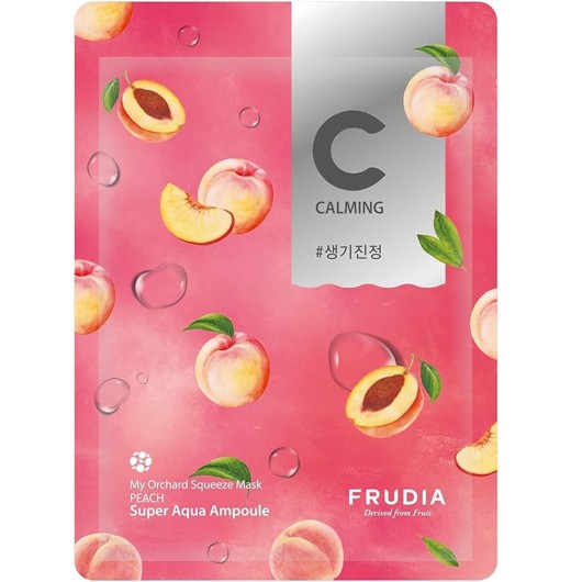 Тканевая маска питательная с персиком Frudia My Orchard Squeeze Mask Peach