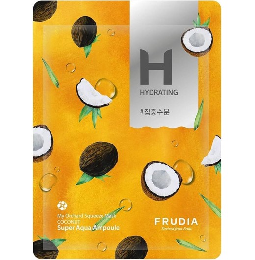 Тканевая маска увлажняющая с экстрактом кокоса Frudia My Orchard Squeeze Mask Coconut