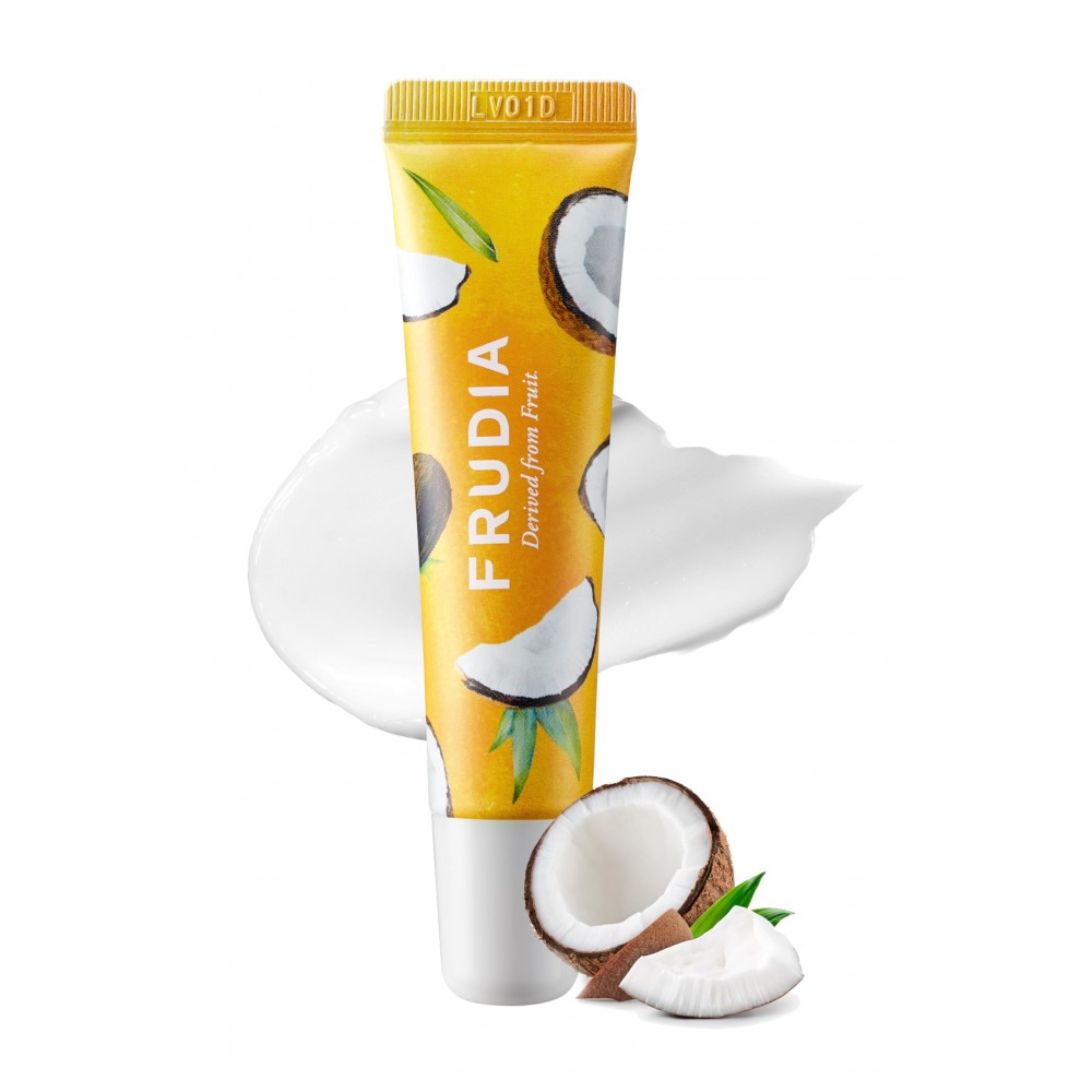 Крем для губ смягчающий с кокосом Frudia Coconut Honey Salve Lip Cream, 10 мл