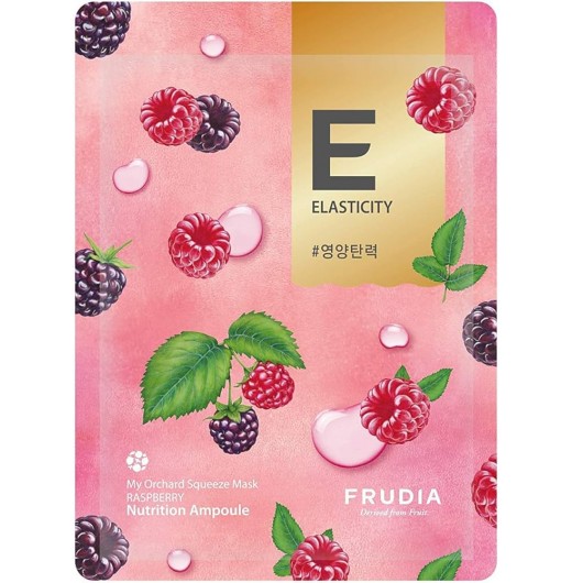 Тканевая маска тонизирующая с экстрактом малины Frudia My Orchard Squeeze Mask Raspberry