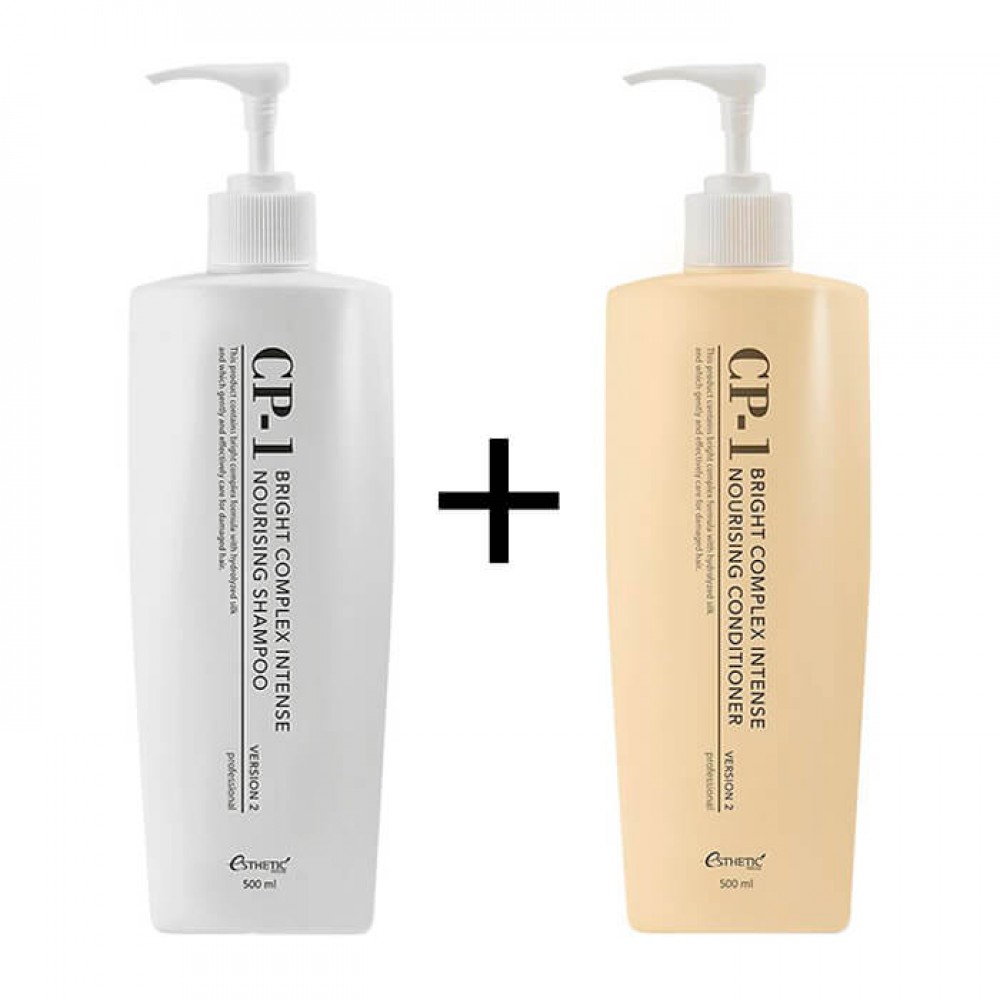 Набор Esthetic House CP-1 Bright Complex Intense Nourishing (шампунь и кондиционер, по 500 мл) Набор Esthetic House CP-1 Bright Complex Intense Nourishing (шампунь и кондиционер, по 500 мл)