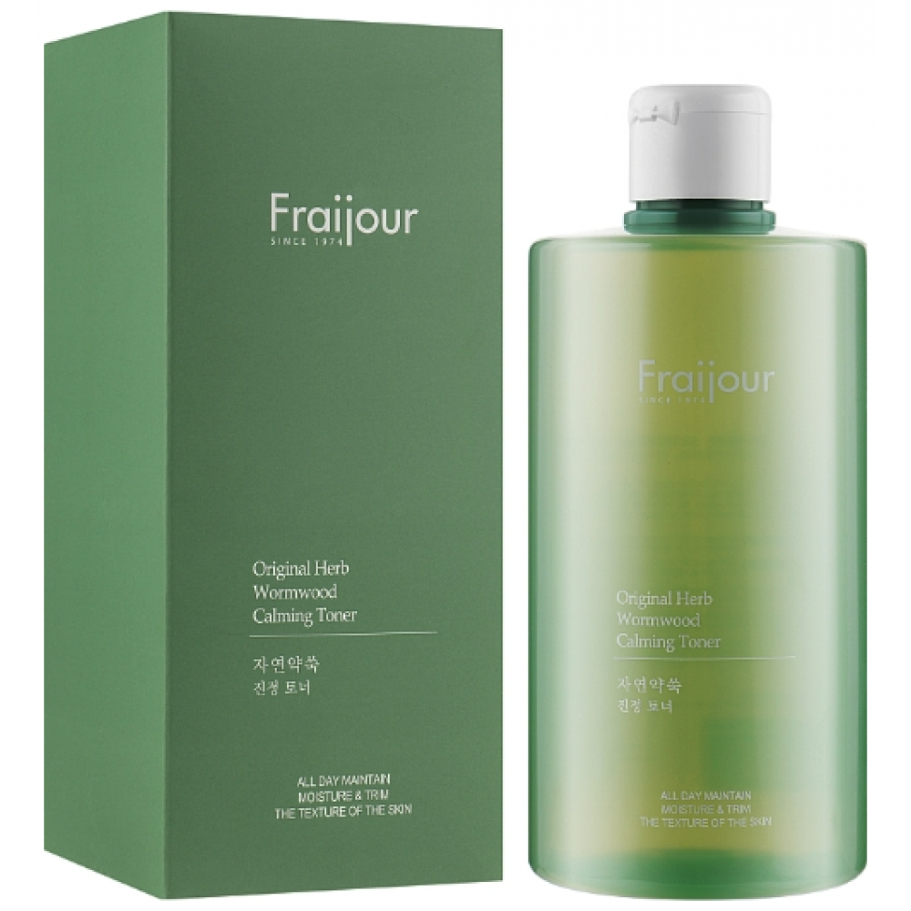 Успокаивающий тонер с экстрактом полыни EVAS Fraijour Original Herb Wormwood Calming Toner 500 мл Успокаивающий тонер с экстрактом полыни EVAS Fraijour Original Herb Wormwood Calming Toner 500 мл
