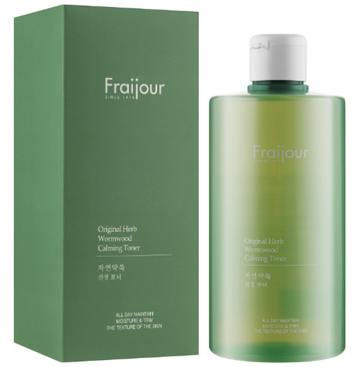 Успокаивающий тонер с экстрактом полыни EVAS Fraijour Original Herb Wormwood Calming Toner 500 мл
