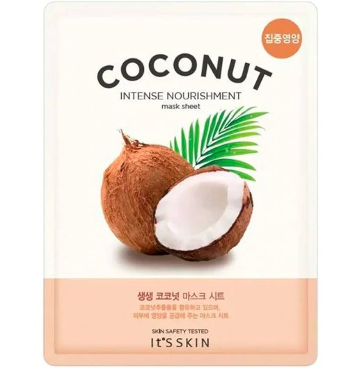 Увлажняющая тканевая маска с кокосом Its Skin The Fresh Mask Sheet Coconut