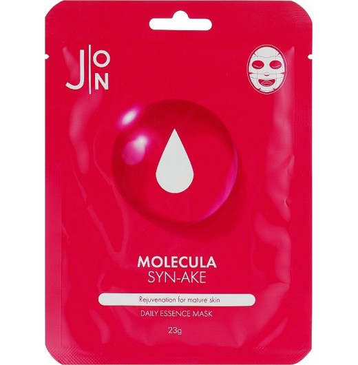 Тканевая маска для лица со змеиным пептидом J:ON Syn-Ake Daily Mask Sheet