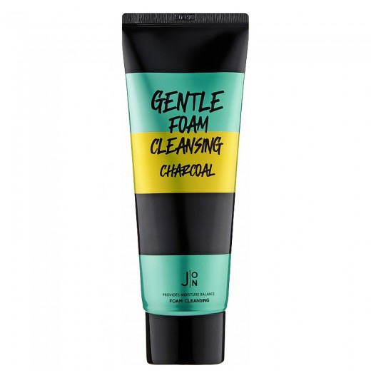 Пенка для умывания с углем  J:ON Gentle Foam Cleansing Charcoal