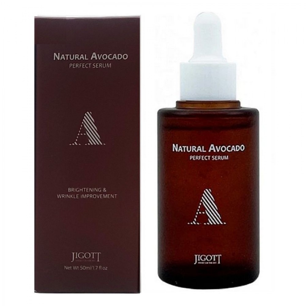 Сыворотка для лица с авокадо Jigott Natural Avocado Perfect Serum, 50мл