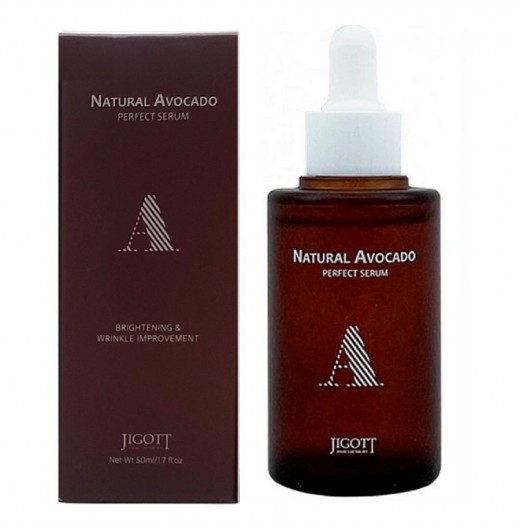 Сыворотка для лица с авокадо Jigott Natural Avocado Perfect Serum, 50мл