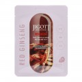 Тканевая маска JIGOTT Real Ampoule Mask Red Ginseng