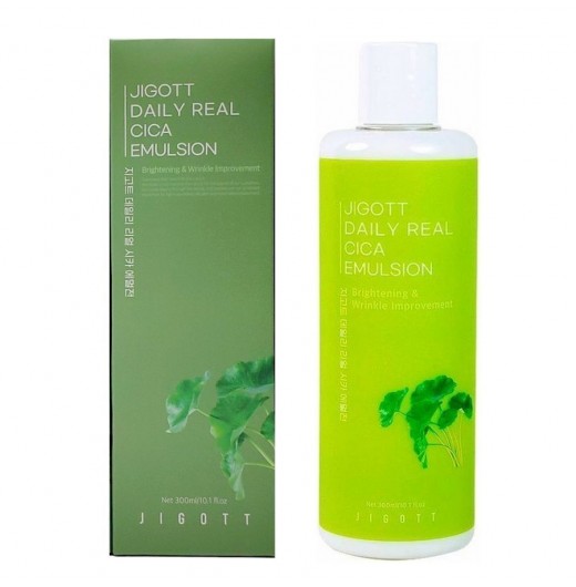 Тонер для лица с центеллой азиатской Jigott Daily Real Cica Toner, 300мл