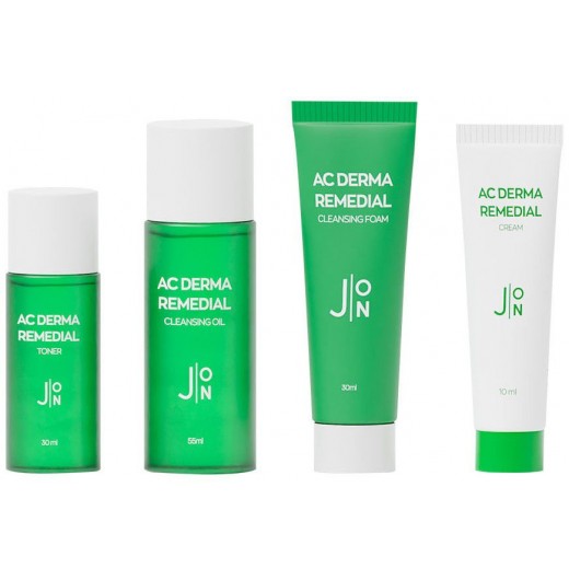 Набор миниатюр для ухода за кожей СТОП-АКНЕ J:ON AC DERMA REMEDIAL MINI SET
