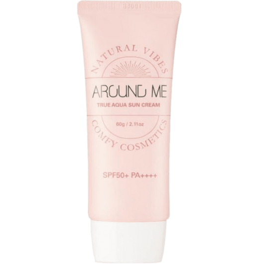 Солнцезащитный крем для лица WELCOS Around Me True Aqua Sun Cream SPF50+ PA++++ 60гр