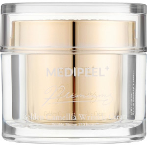 Антивозрастной крем с экстрактом золота MEDIPEEL PREMIUM GOLDEN CAMELLIA WRINKLE CREAM 50мл