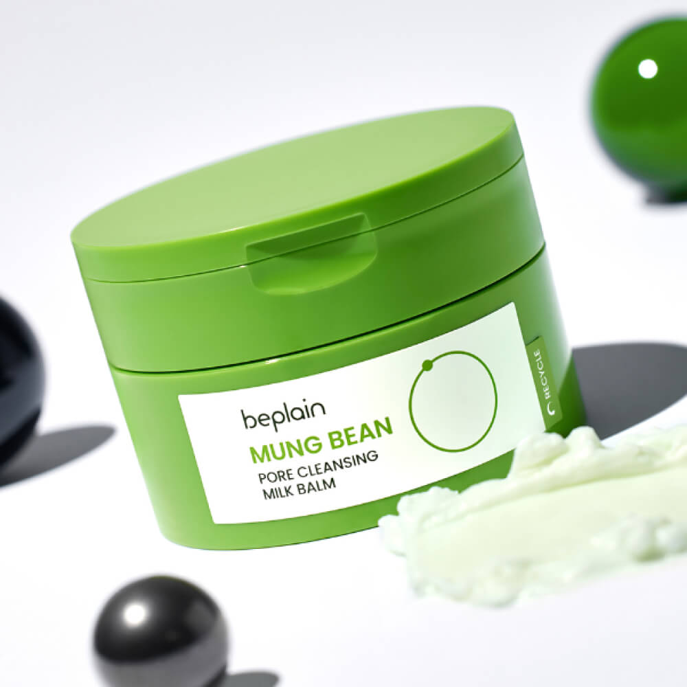 Молочный бальзам для глубокого очищения пор beplain Mung Bean Pore Cleansing Milk Balm 100мл