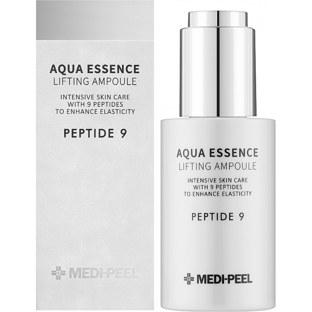 Антиоксидантная лифтинг-сыворотка с пептидами Medi-Peel Peptide 9 Aqua Essence Lifting Ampoule 50мл Антиоксидантная лифтинг-сыворотка с пептидами Medi-Peel Peptide 9 Aqua Essence Lifting Ampoule 50мл