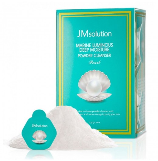 Увлажняющая энзимная пудра для умывания с жемчугом JMsolution Marine Luminous Deep Moisture Powder Cleanser Pe