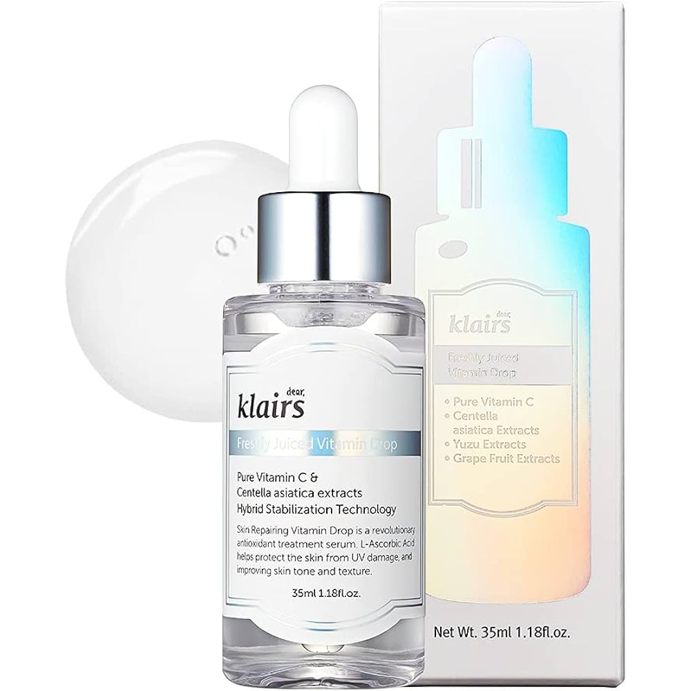 Сыворотка с витамином С для сияния кожи DEAR, KLAIRS Freshly Juiced Vitamin Drop, 35мл