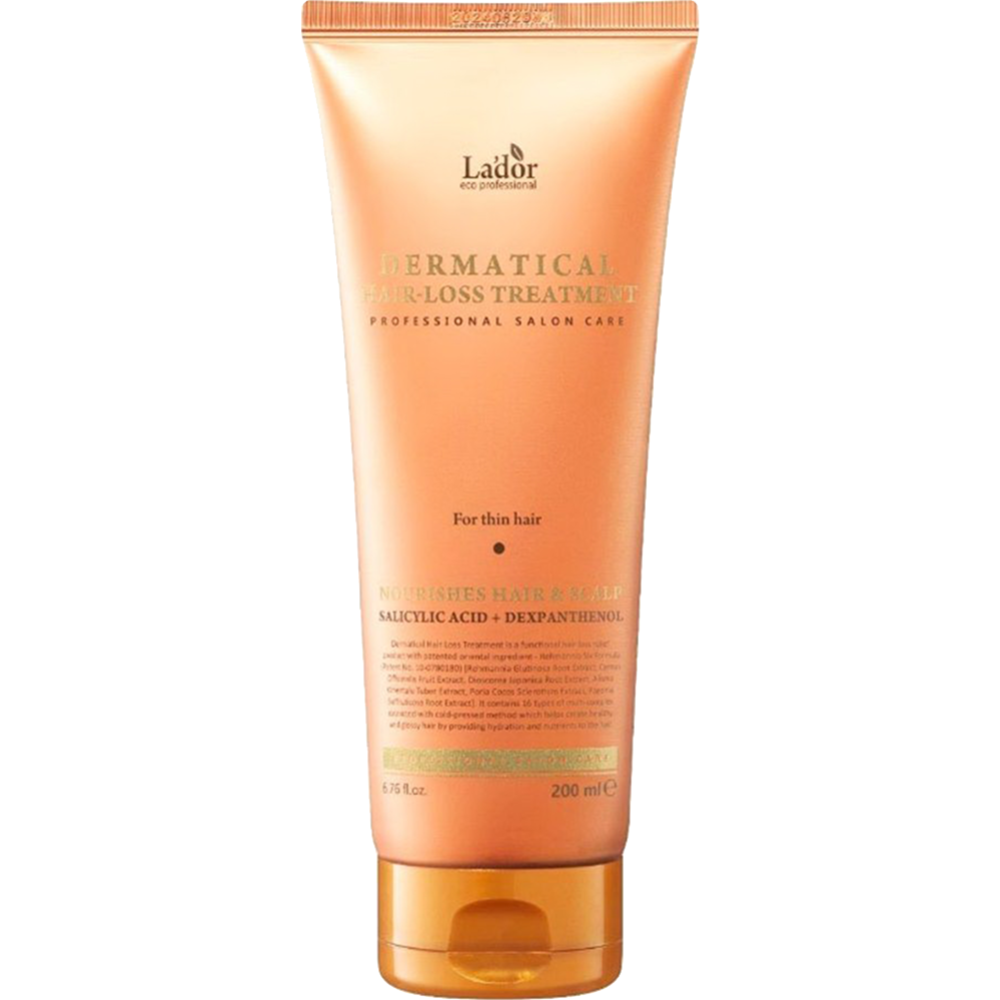 Шампунь против выпадения для тонких волос La’dor Dermatical Hair-Loss Shampoo For Thin Hair (200мл