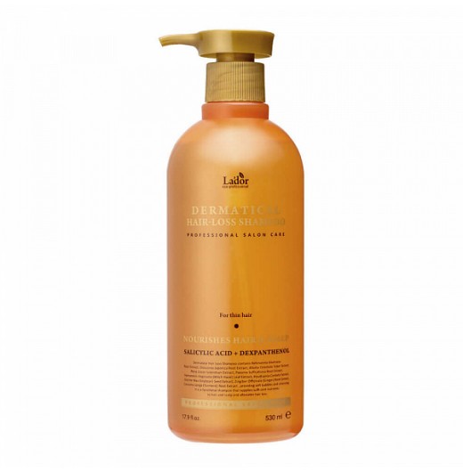 Шампунь против выпадения La’dor Dermatical Hair-Loss Shampoo For Thin Hair (530мл)