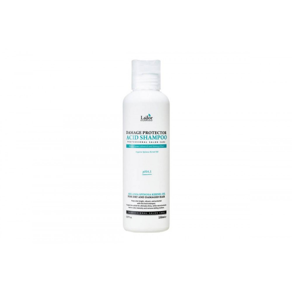 Шампунь для поврежденных волос La'dor Damage Protector Acid Shampoo, 150 мл Шампунь для поврежденных волос La'dor Damage Protector Acid Shampoo, 150 мл