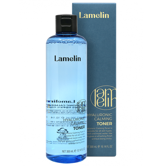Тонер с гиалуроновой кислотой Lamelin Hyaluronic Calming Toner, 300мл