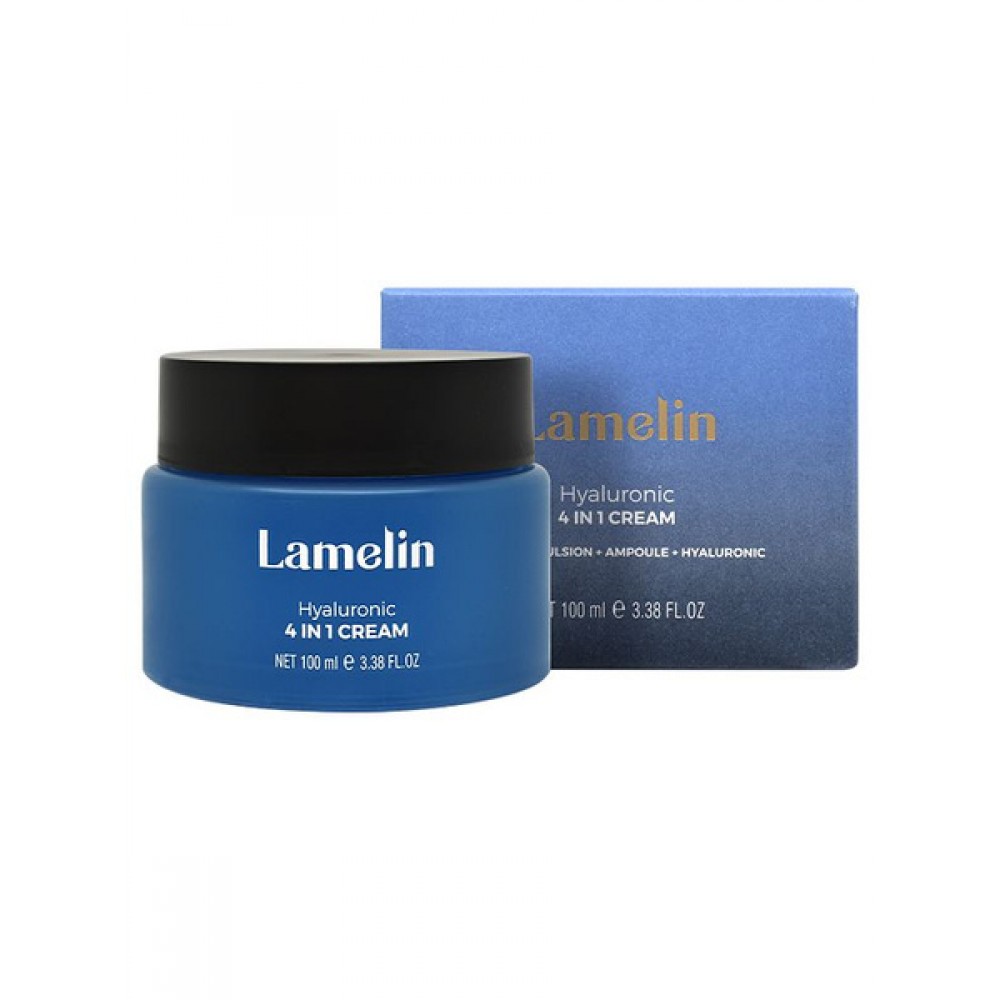 Крем для лица с гиалуроновой кислотой Lamelin Hyaluronic 4 In 1 Cream 100мл