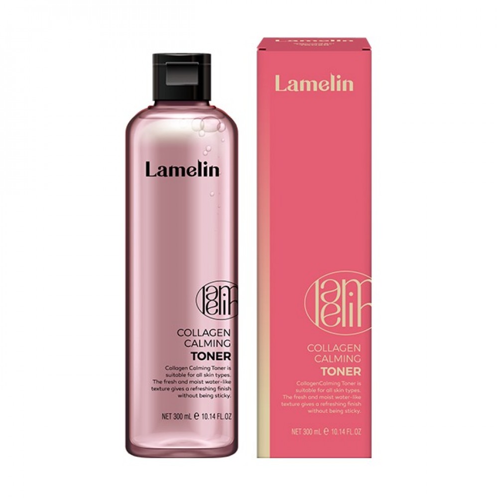Тонер с коллагеном  Lamelin Collagen Calming Toner, 300мл