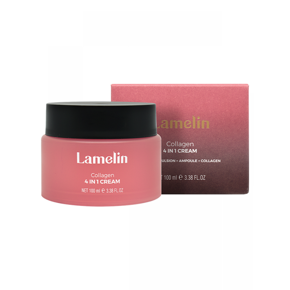 Крем питательный с коллагеном Lamelin Collagen 4 In 1 Cream, 100мл
